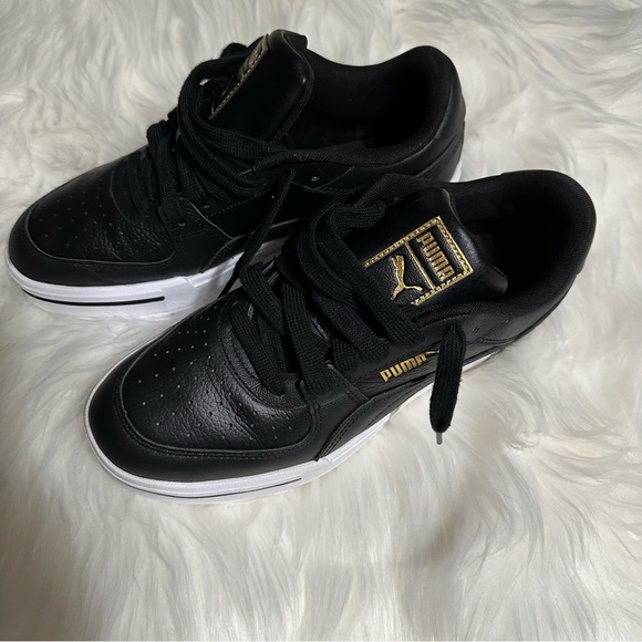 Puma CA Pro Classic II Woman’s Jet Black Athletic Shoes - Picture 3 of 11